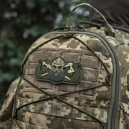M-Tac нашивка Viking’s Drakkar Black/Olive. Фото 5
