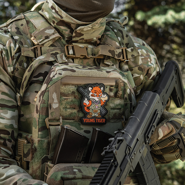 M-Tac нашивка Young Tiger PVC. Фото 3