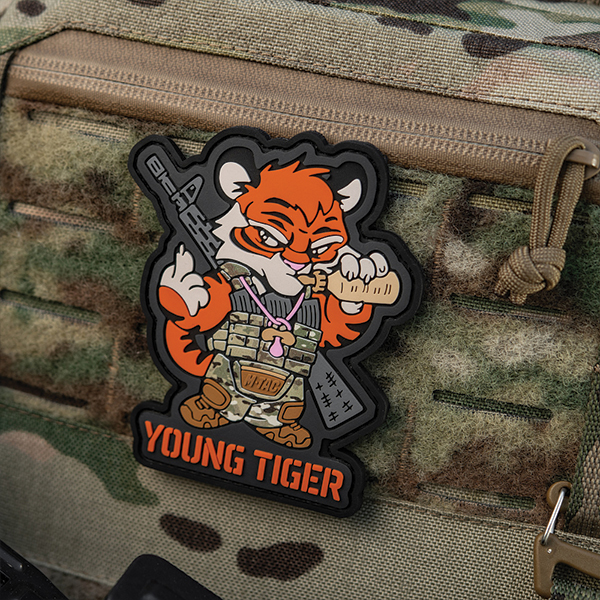 M-Tac нашивка Young Tiger PVC. Фото 5