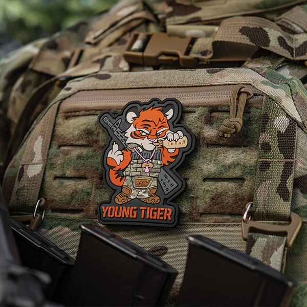 M-Tac нашивка Young Tiger PVC. Фото 6