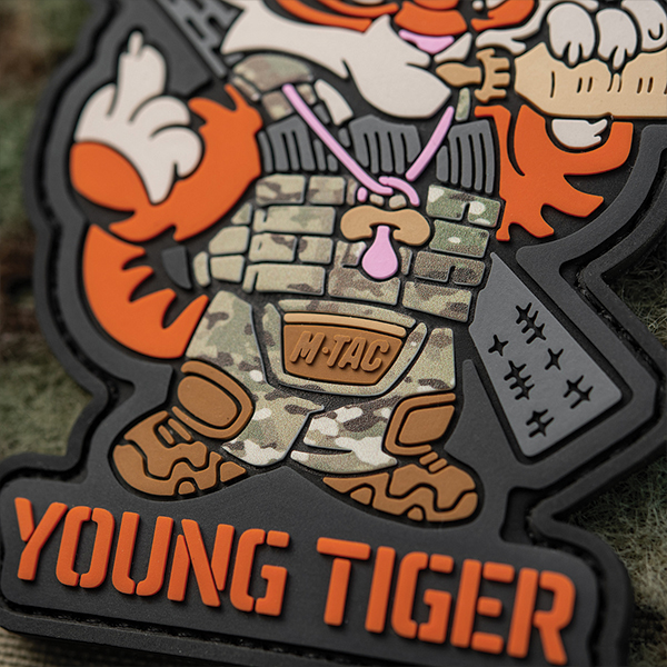 M-Tac нашивка Young Tiger PVC. Фото 9