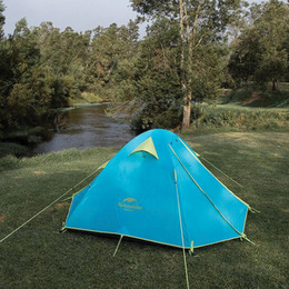 Намет двомісний Naturehike P-Series NH18Z022-P, 210T/65D, блакитний. Фото 5