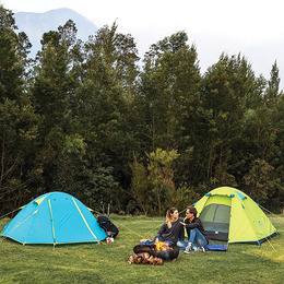 Намет двомісний Naturehike P-Series NH18Z022-P, 210T/65D, світлий салатний. Фото 3
