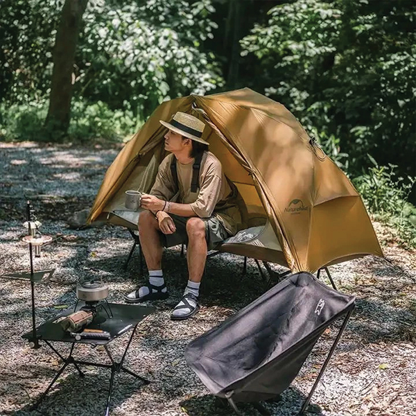 Намет одномісний Naturehike NH22ZP020, коричневий. Фото 3