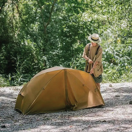 Намет одномісний Naturehike NH22ZP020, коричневий. Фото 4