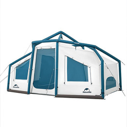 Намет надувний Naturehike CNK2300ZP012, блакитний великий