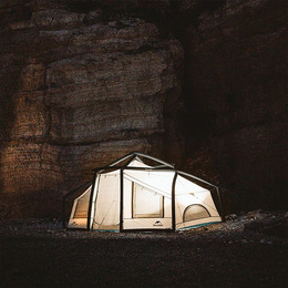 Намет надувний Naturehike CNK2300ZP012, блакитний великий. Фото 6