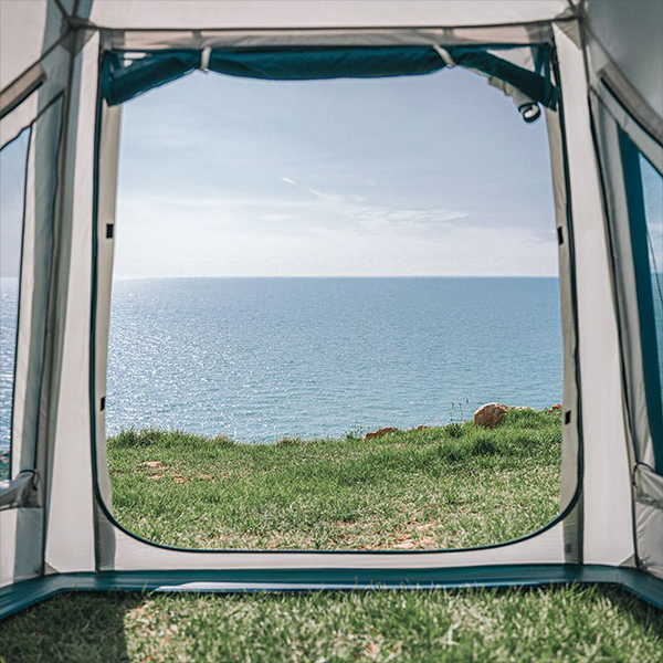 Намет надувний Naturehike CNK2300ZP012, блакитний малий. Фото 4
