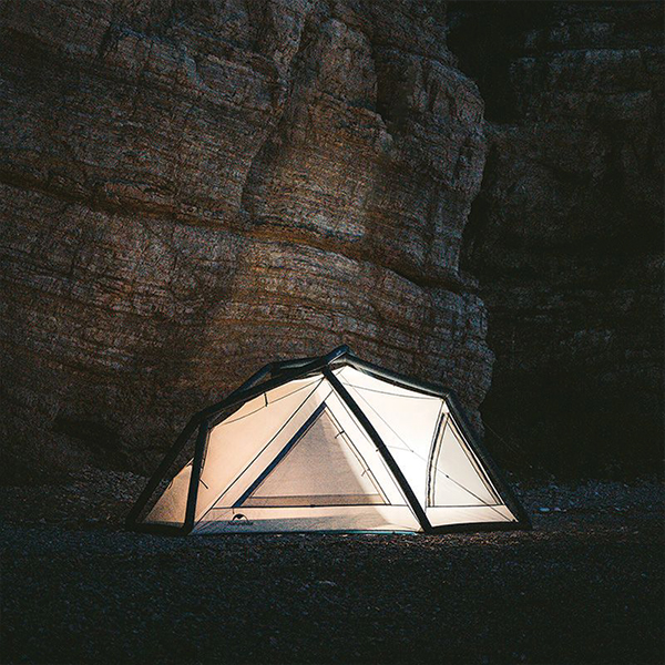 Намет надувний Naturehike CNK2300ZP012, блакитний малий. Фото 5