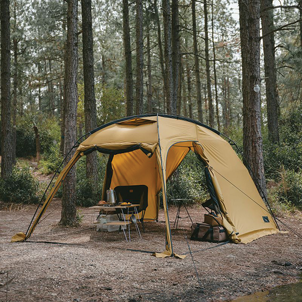 Намет двокімнатний Naturehike CNH22ZP028, гірчичний. Фото 2