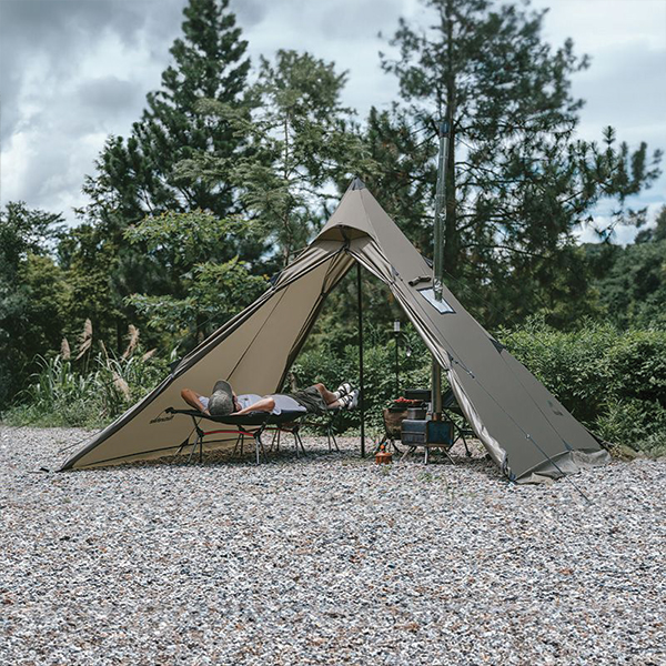 Намет із гострою верхівкою Naturehike CNK2300ZP025, коричневий. Фото 4