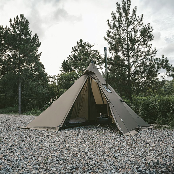 Намет із гострою верхівкою Naturehike CNK2300ZP025, коричневий. Фото 5