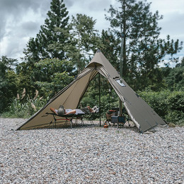 Намет із гострою верхівкою Naturehike CNK2300ZP025, коричневий. Фото 4