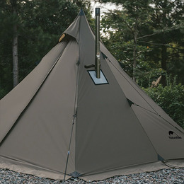 Намет із гострою верхівкою Naturehike CNK2300ZP025, коричневий. Фото 8