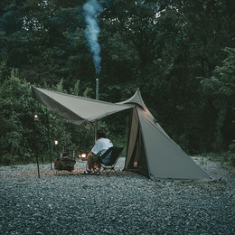 Намет із гострою верхівкою Naturehike CNK2300ZP025, коричневий. Фото 9