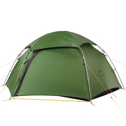 Намет двомісний зі сферичним куполом Naturehike Cloud Peak 2 NH17K240-Y 20D, темно-зелений