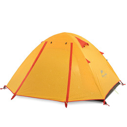 Намет чотиримісний Naturehike P-Series NH18Z044-P 210T/65D, помаранчевий