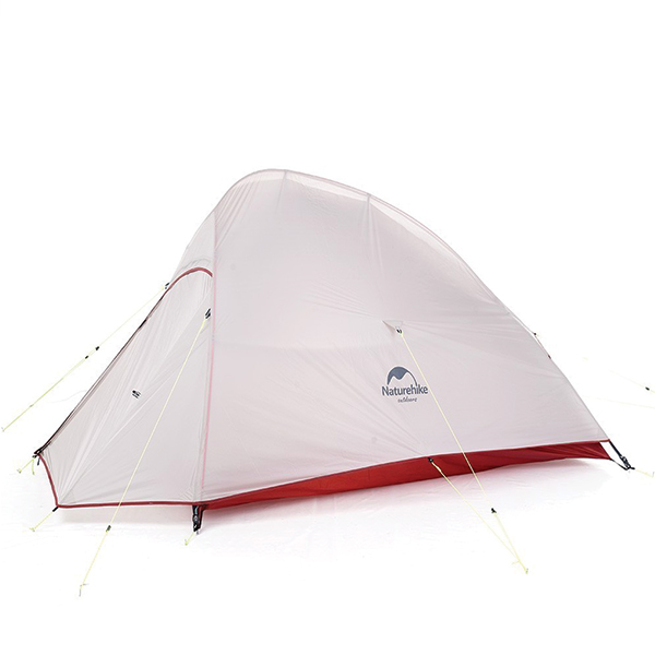 Намет надлегкий двомісний  з футпринтом Naturehike Cloud Up 2 Updated NH17T001-T,  20D, сірий