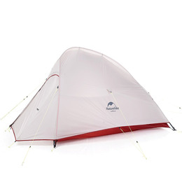 Намет надлегкий двомісний  з футпринтом Naturehike Cloud Up 2 Updated NH17T001-T,  20D, сірий