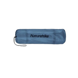 Килимок самонадувний двомісний з подушкою Naturehike CNH22DZ013, 30мм, блакитний