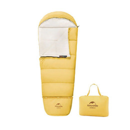 Спальник дитячий Naturehike С300 NH21MSD01, жовтий. Фото 2