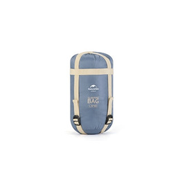 Спальник надлегкий Naturehike Ultralight LW180 NH21MSD09 лівий, (15°C), p-p XL, сіро-синій