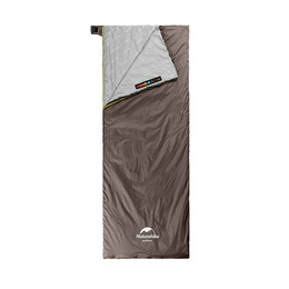 Спальник надлегкий Naturehike Summer LW180 NH21MSD09 лівий, (15°C), p-p M, коричневий