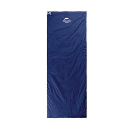 Спальник надлегкий Naturehike LW180 NH21MSD04 лівий, (15°C), p-p XL, темно-блакитний