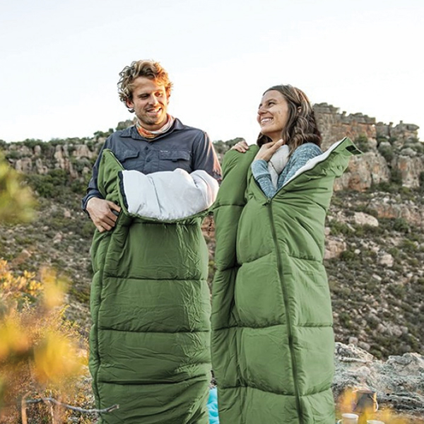 Спальний мішок Naturehike F150 NH22MSD05, лівий, зелений. Фото 5