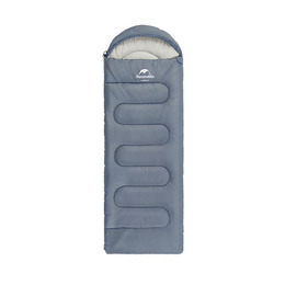 Спальний мішок Naturehike Y150L NH21MSD08, лівий, сіро-блакитний