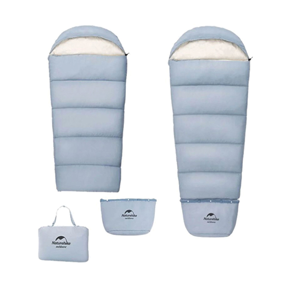 Спальник дитячий Naturehike С300 NH21MSD01, блакитний. Фото 3