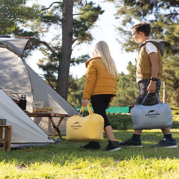 Спальник дитячий Naturehike С300 NH21MSD01, блакитний. Фото 7