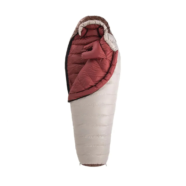Спальник з натуральним пухом Naturehike Snowbird NH20YD001, p-р M, коричневий 350 г