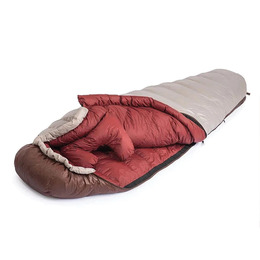 Спальник з натуральним пухом Naturehike Snowbird NH20YD001, p-р M, коричневий 350 г. Фото 3