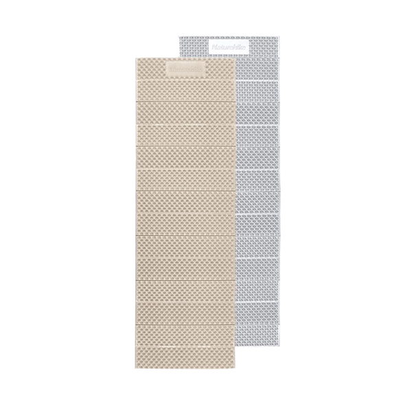 Килимок складаний IXPE Naturehike CNK2300DZ017, алюмінієва плівка, 200x65х2 см, бежевий