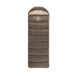 Спальник з капюшоном Naturehike U250S NH20MSD07, (0°C), правий, коричневий