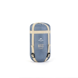 Спальник надлегкий Naturehike Ultralight LW180 NH21MSD09 правий, (15°C), p-p M, сіро-синій