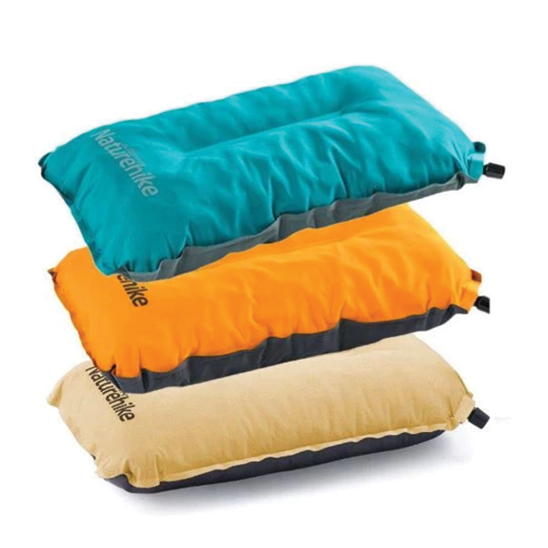 Подушка самонадувна Naturehike Sponge automatic NH17A001-L, жовта. Фото 3