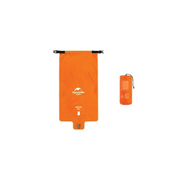 Килимок надувний двомісний з надувним мішком Naturehike FC-11 NH19Z055-P, 65 мм, помаранчевий
