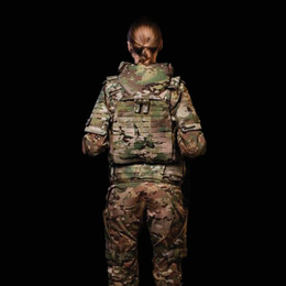 Жіночий анатомічний бронекостюм "Рута Люта" S Laser Cut Multicam. Фото 7